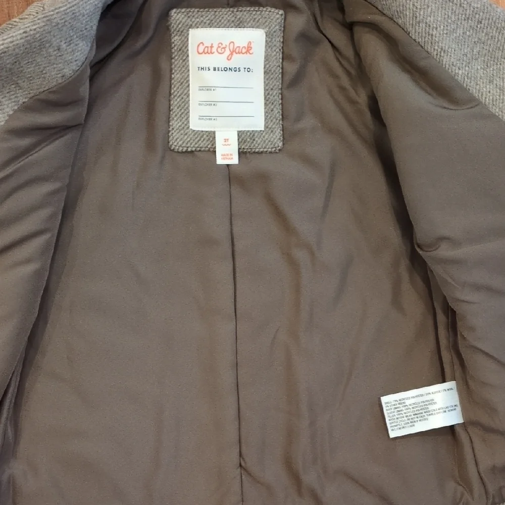 NWOT Cat & Jack Kids' Peacoat
